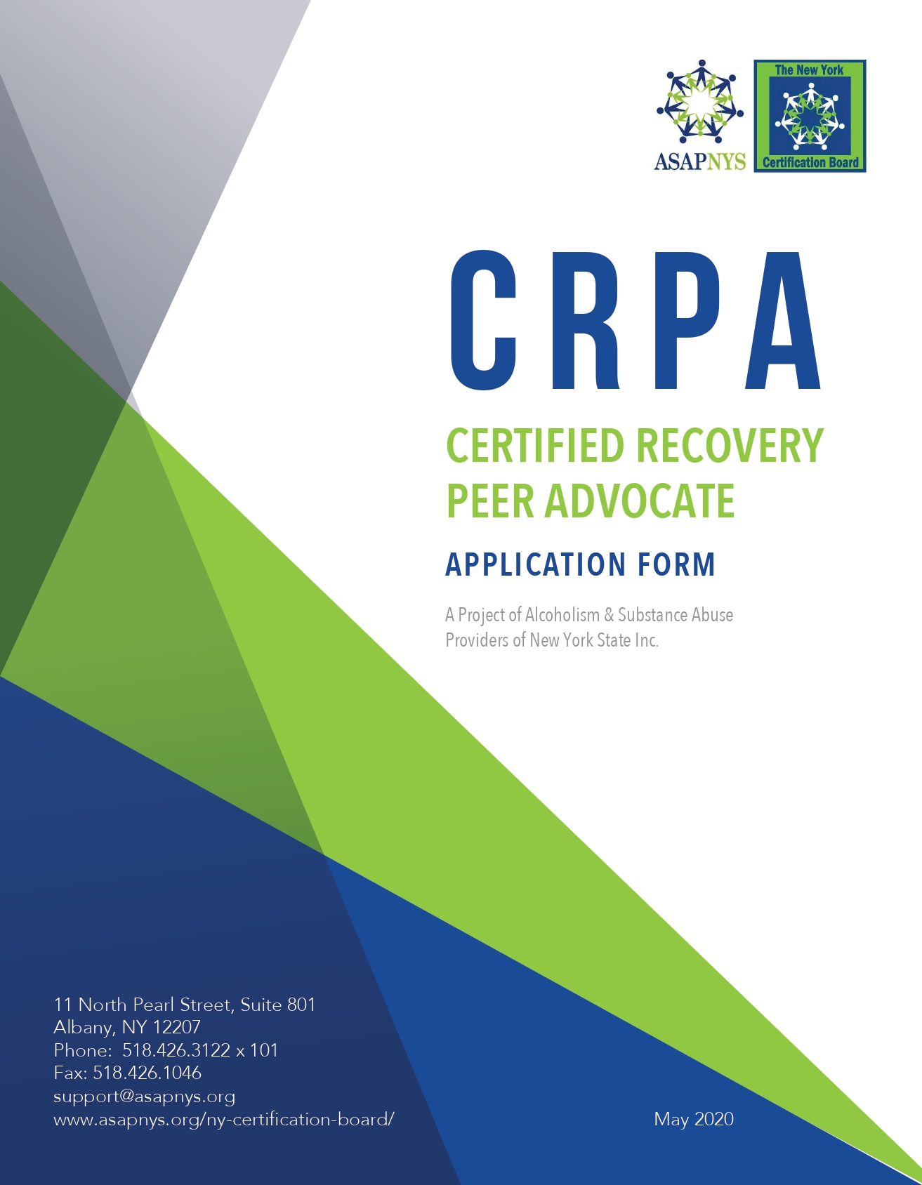 NYCB Peer Recovery (PR) Certifications